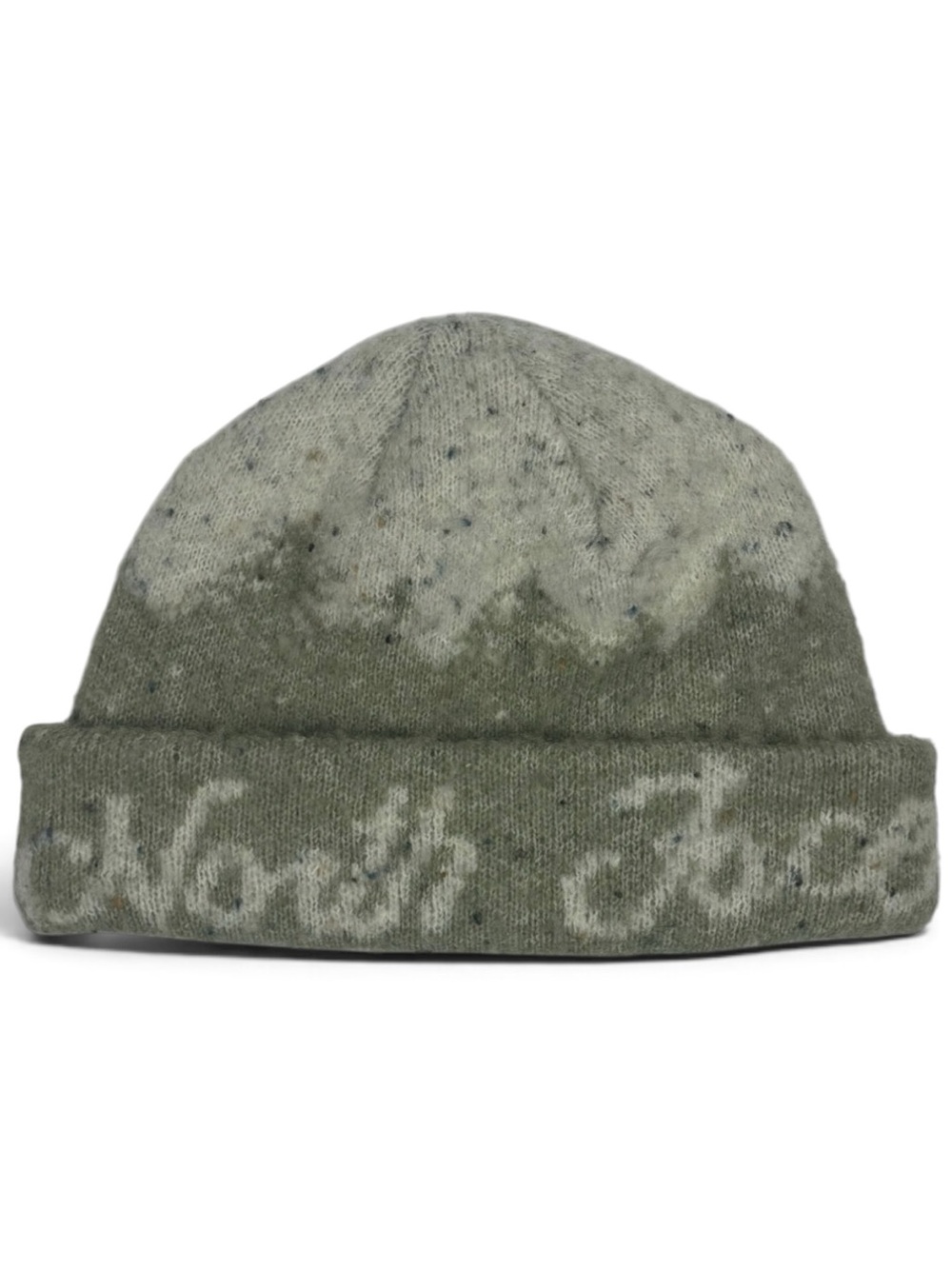 The North Face Cabin Mountainscape Beanie Dimmed Algae Green Unisex OSu